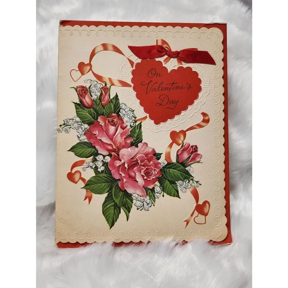 Vintage Valentine's and Christmas Cards